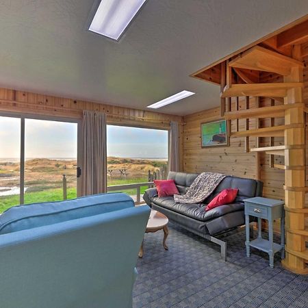Sanderling Sea Cottages, Unit 3 With Private Balcony Waldport Exterior photo