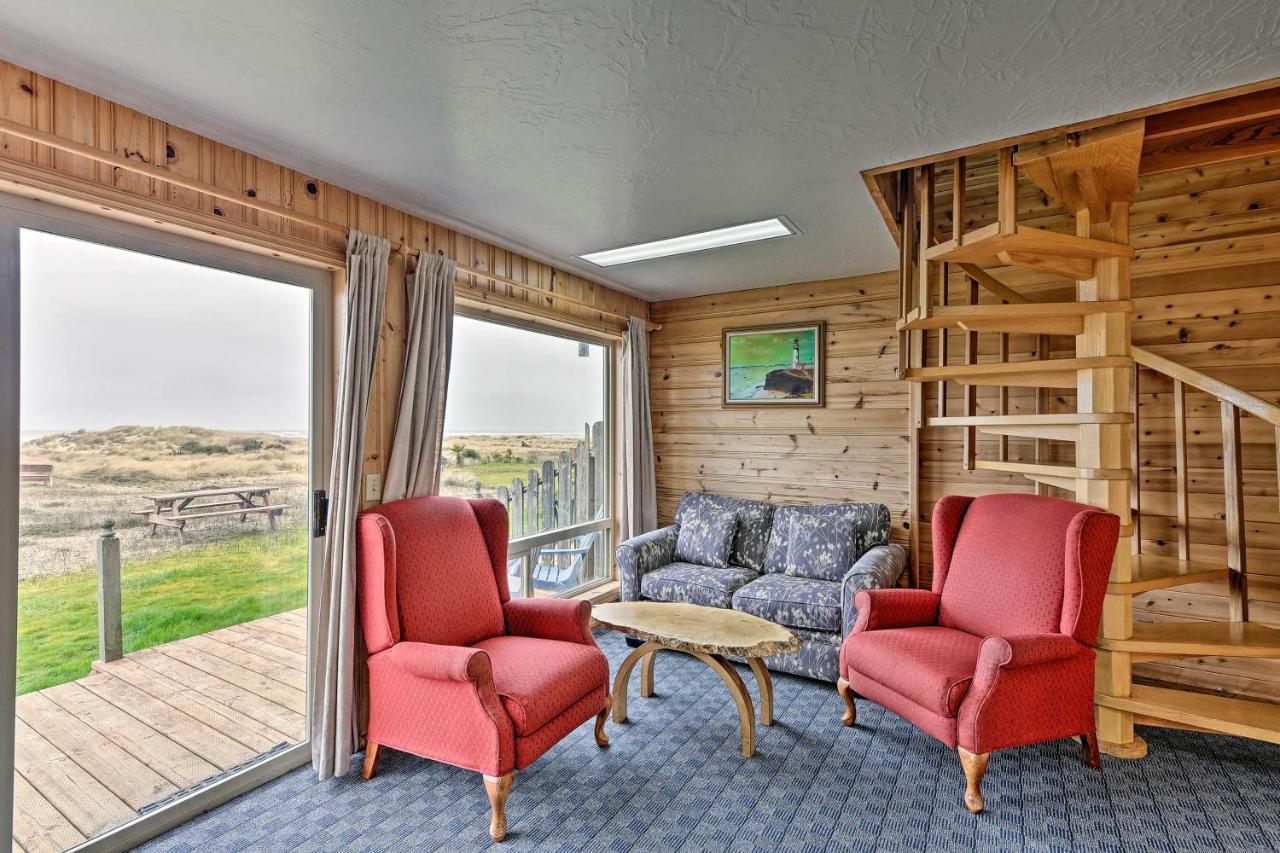 Sanderling Sea Cottages, Unit 3 With Private Balcony Waldport Exterior photo