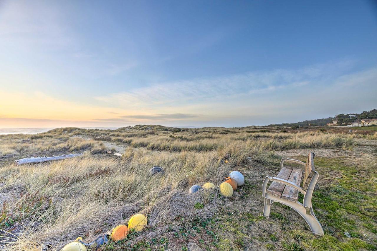 Sanderling Sea Cottages, Unit 3 With Private Balcony Waldport Exterior photo